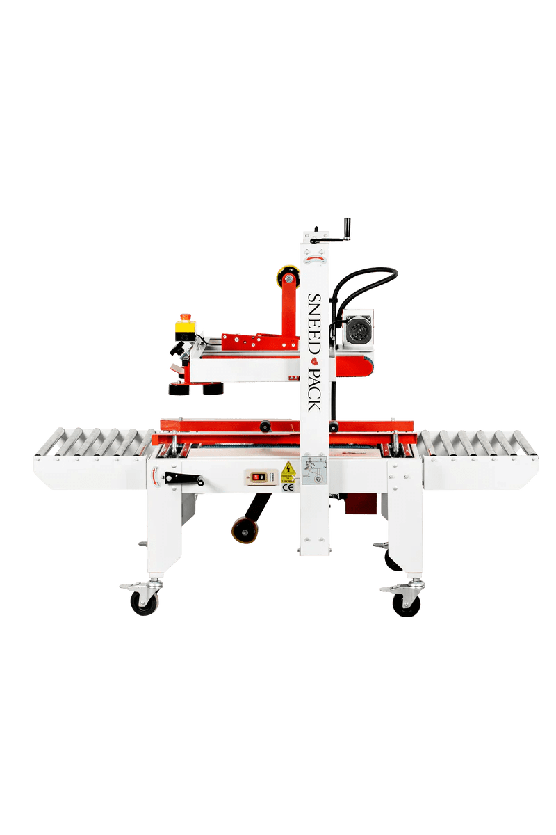 Case Sealer Carton Sealer Box Taping Machine Top & Bottom Belts