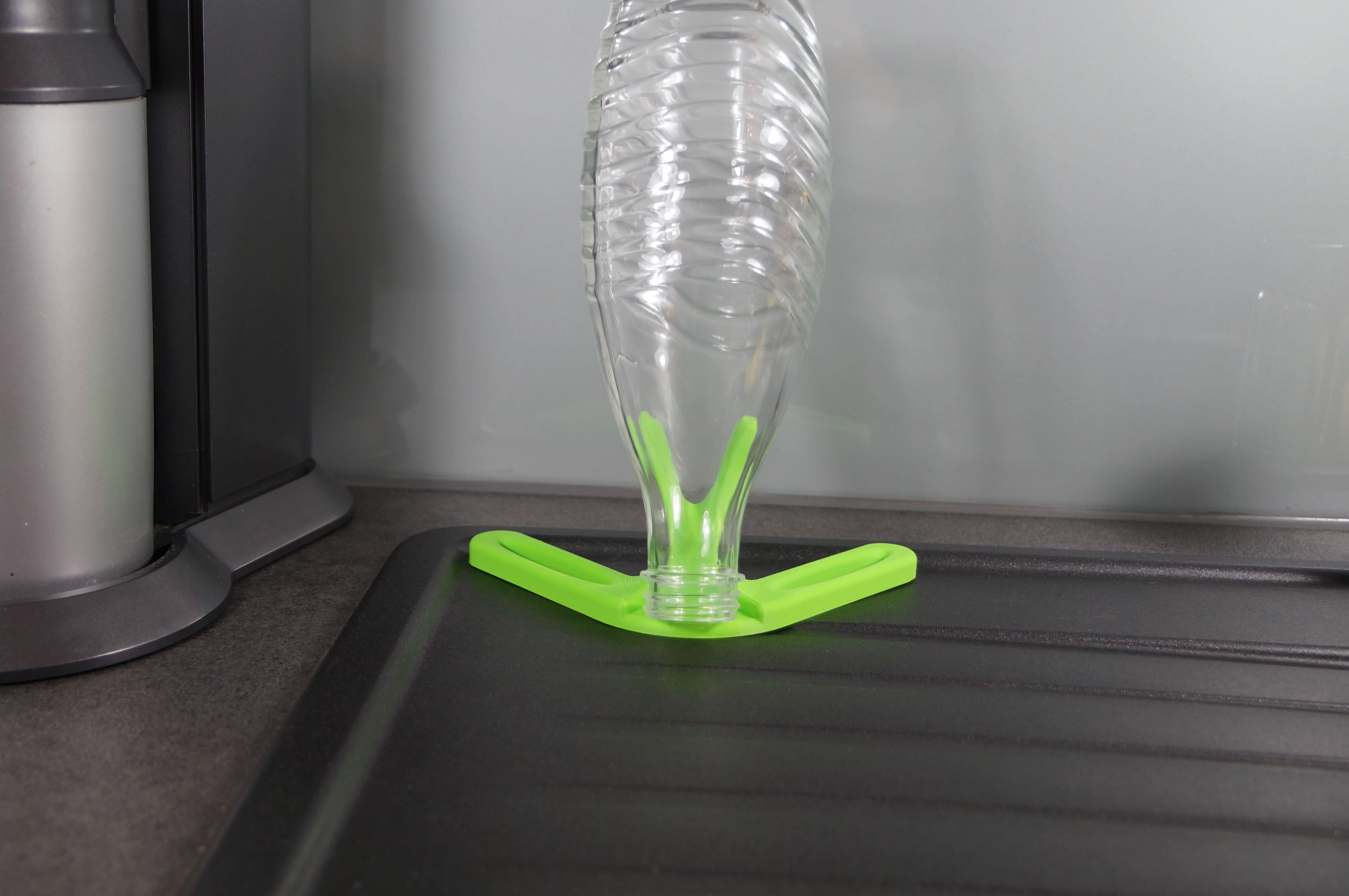 Flaschenhalter SodaStream Crystal Abtropfhilfe Sneex Print it!
