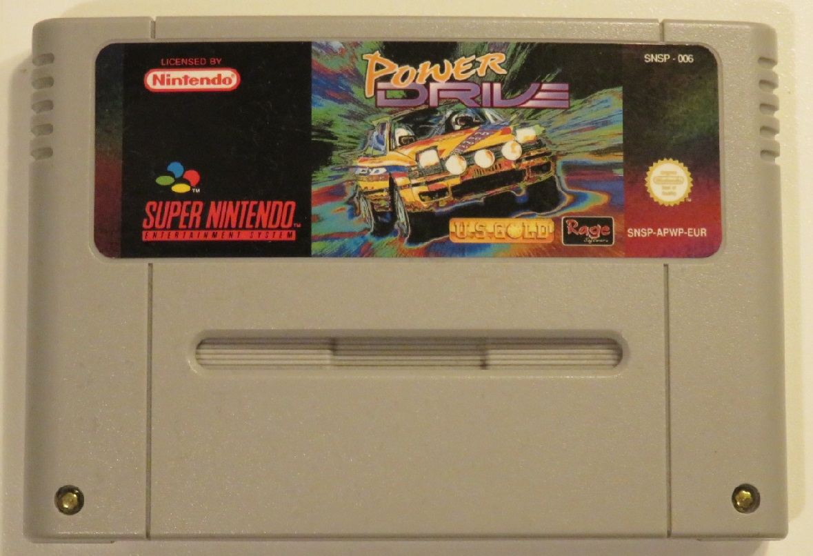 Power Drive SNESTestberichte.de Das Drift Rennspiel