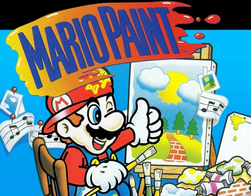 Play Mario Paint Online on SNES Emulator Unleash Your Creativity