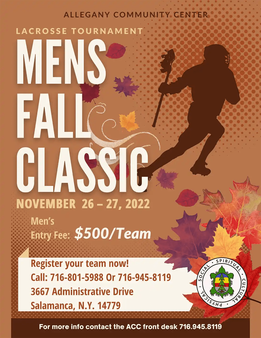 Mens Fall Classic Lacrosse Tournament SNI