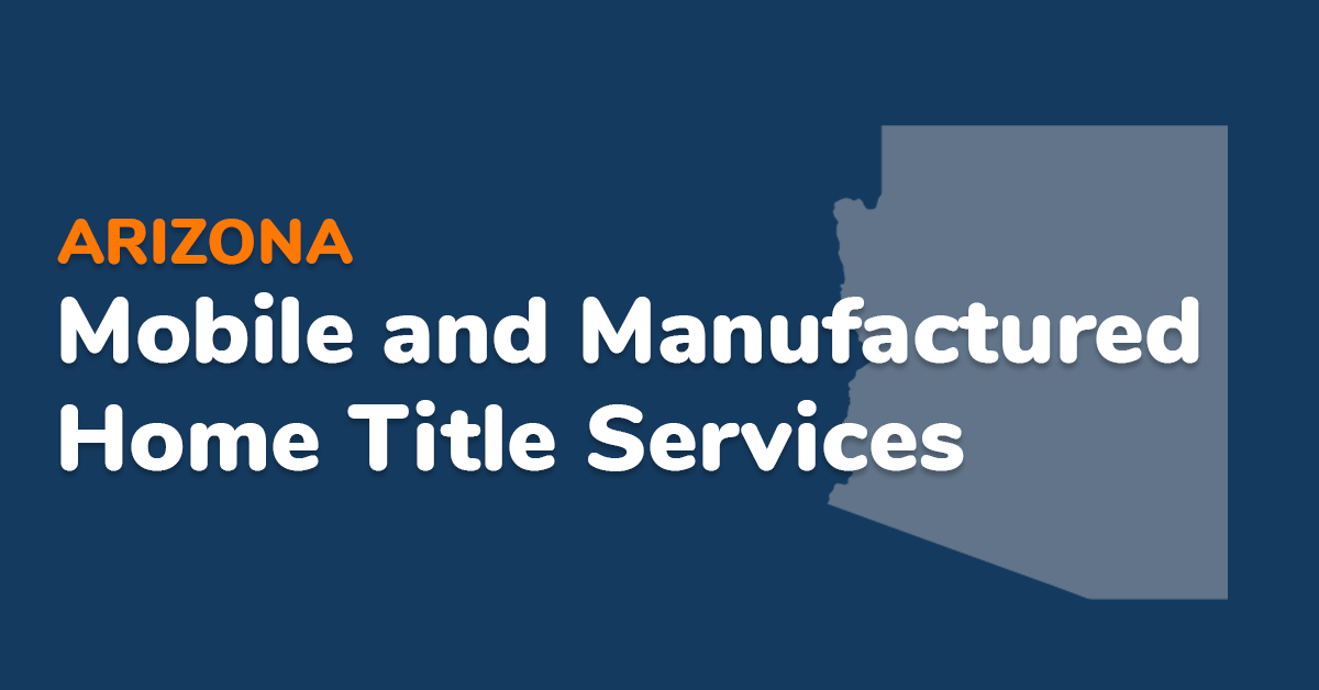 Arizona Mobile Home Registration Services Snickfish, LLC