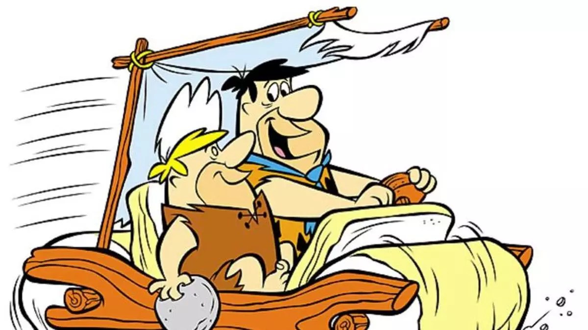 La FlintMobile dei Flinstone entra nella storia sniffauto.it