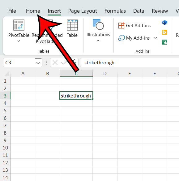 How Do I Remove the Line Through Text in Excel? SNIF Tech Solutions