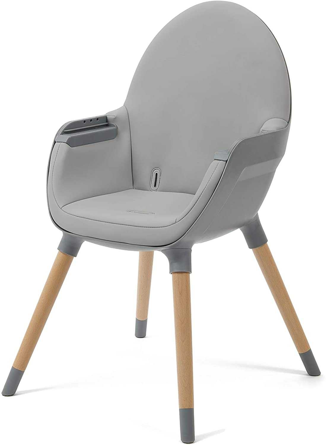 BabyLo Q Highchair 2 in 1 Slate Grey Convertible High Chair PREMIUM