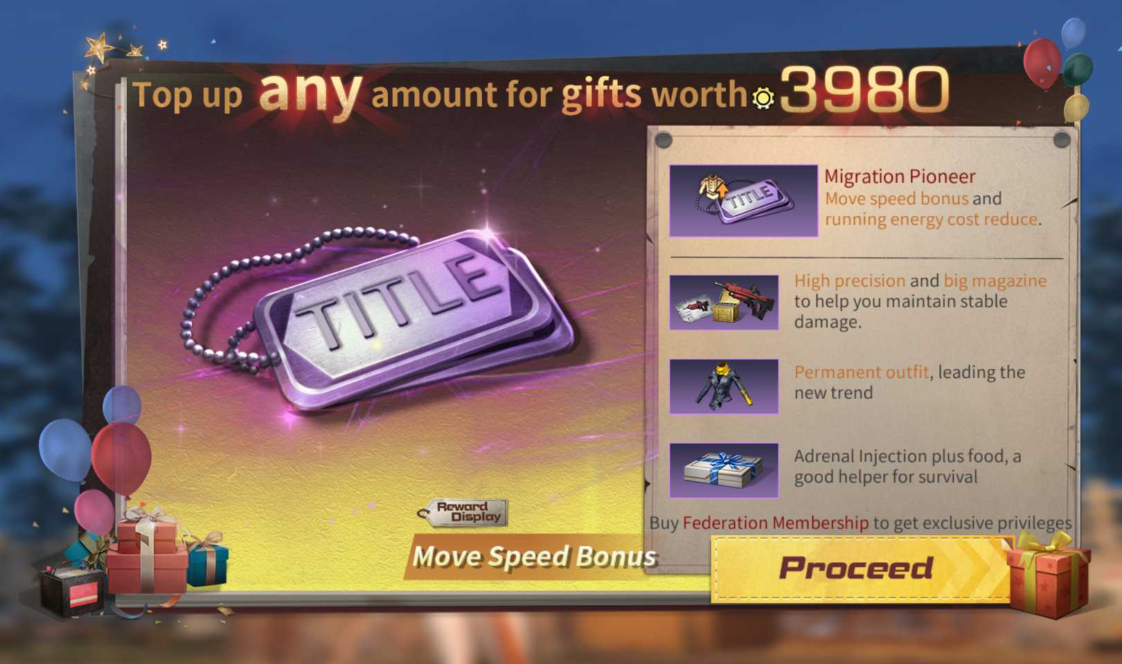 I just topped up and I didn't get my Trailblazer r/lifeafter