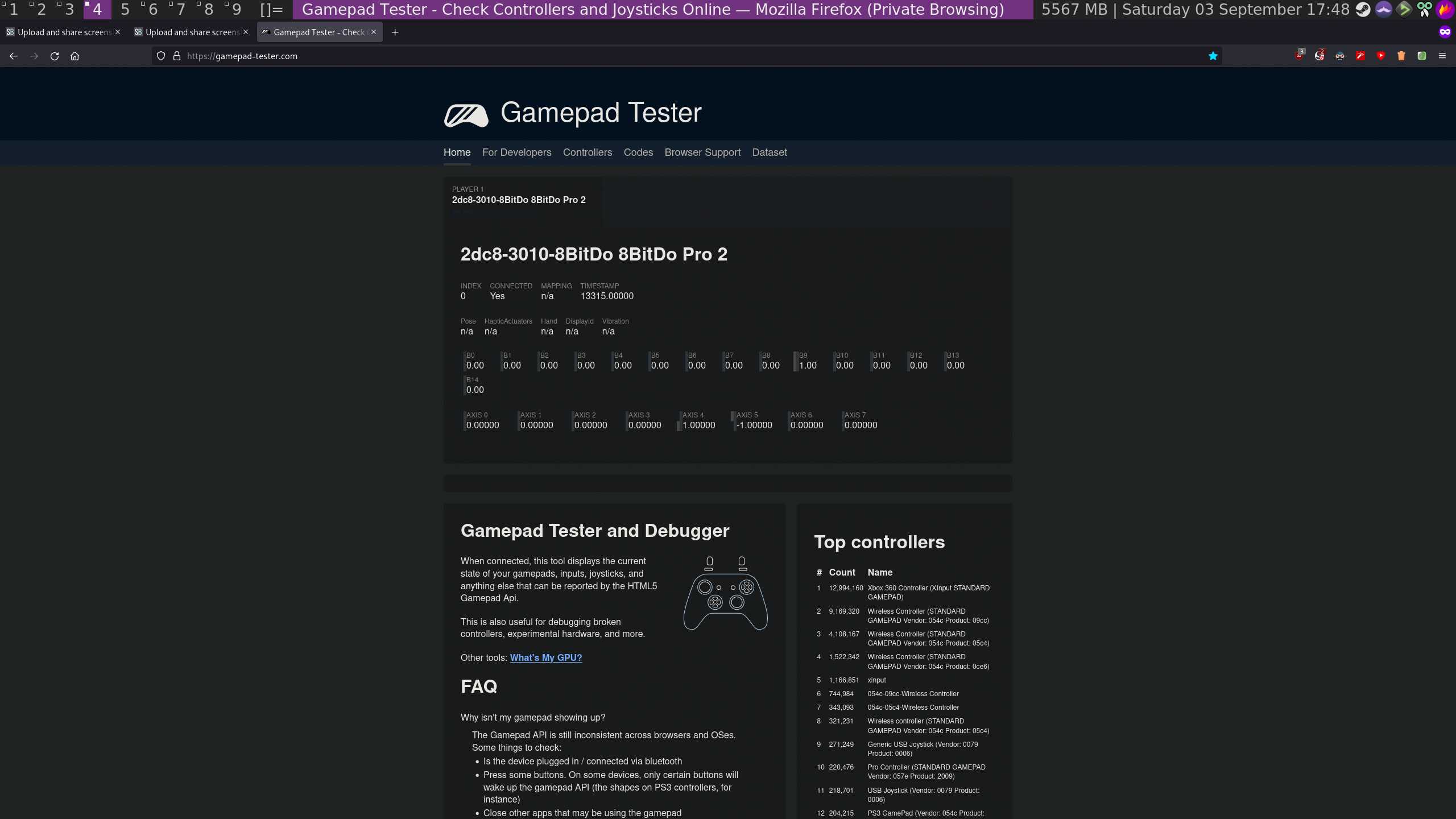 8BitDo 8BitDo Pro 2 wired · Issue #8772 · ValveSoftware/steam-for-linux