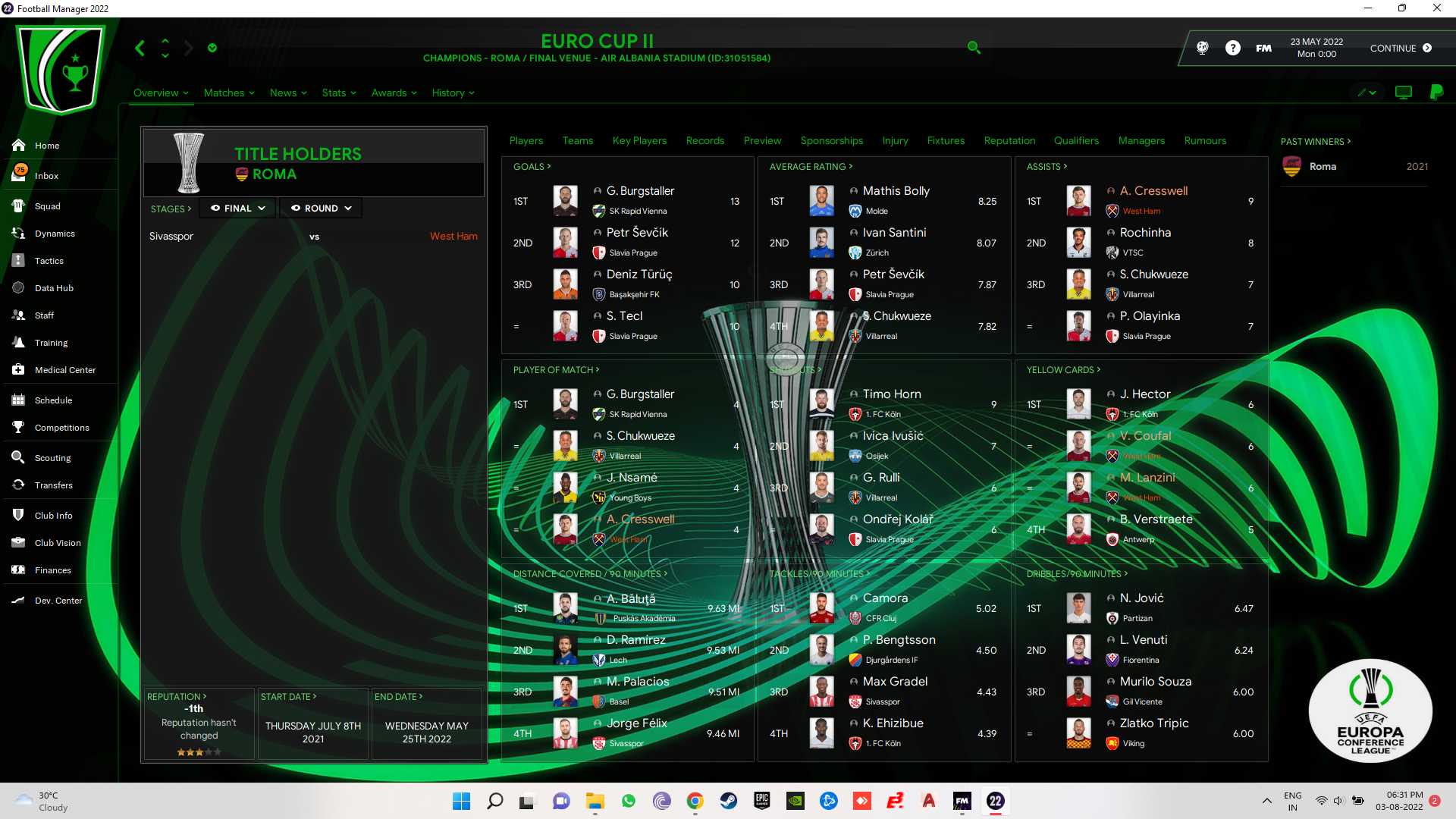 FM22 Tactic for Top and Mid Table Teams FM Scout