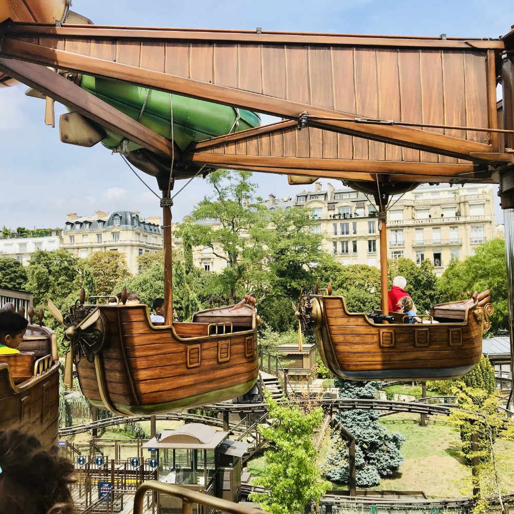 Jardin d'Acclimatation The theme park for children in Paris