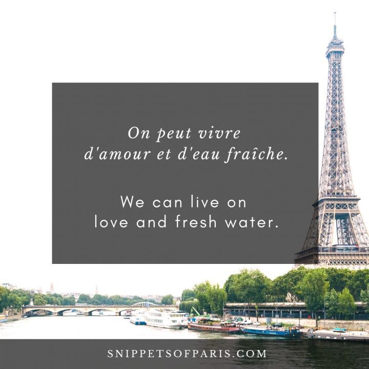 31 French love quotes (with English translation)