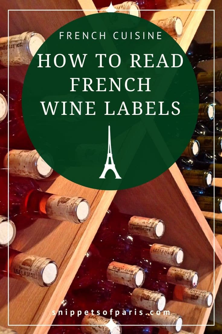 How To Read French Wine Labels (Key Terms & Translations) Snippets Of