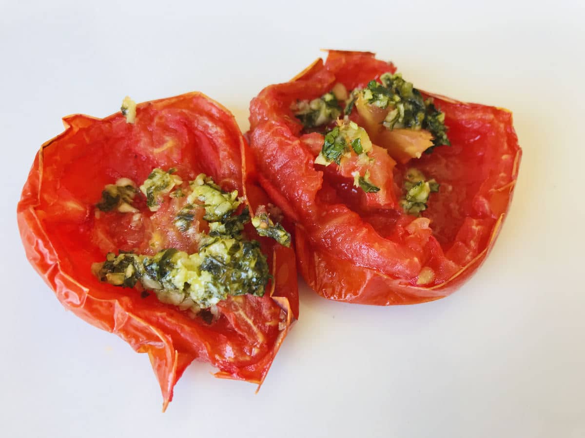 Tomatoes provençale French starter (Recipe) Snippets of Paris