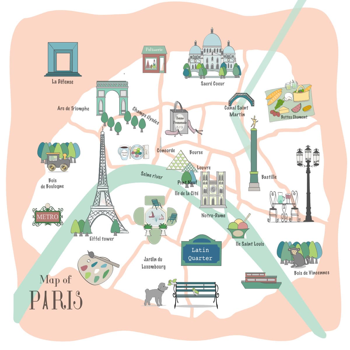 Ile de la Cité in Paris The centuriesold heart of Paris