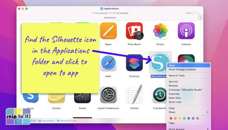 How to Install Silhouette Studio For M1 Mac (2022) Snip to It!