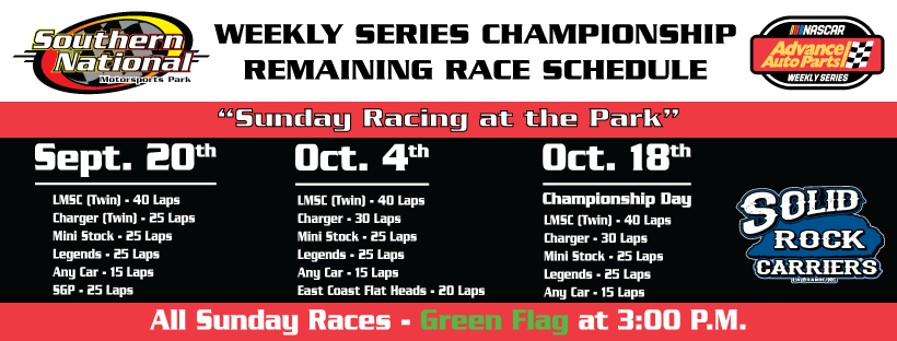 va motorsports park 2023 schedule 2022 Racing Schedule Southern National Motorsports Park