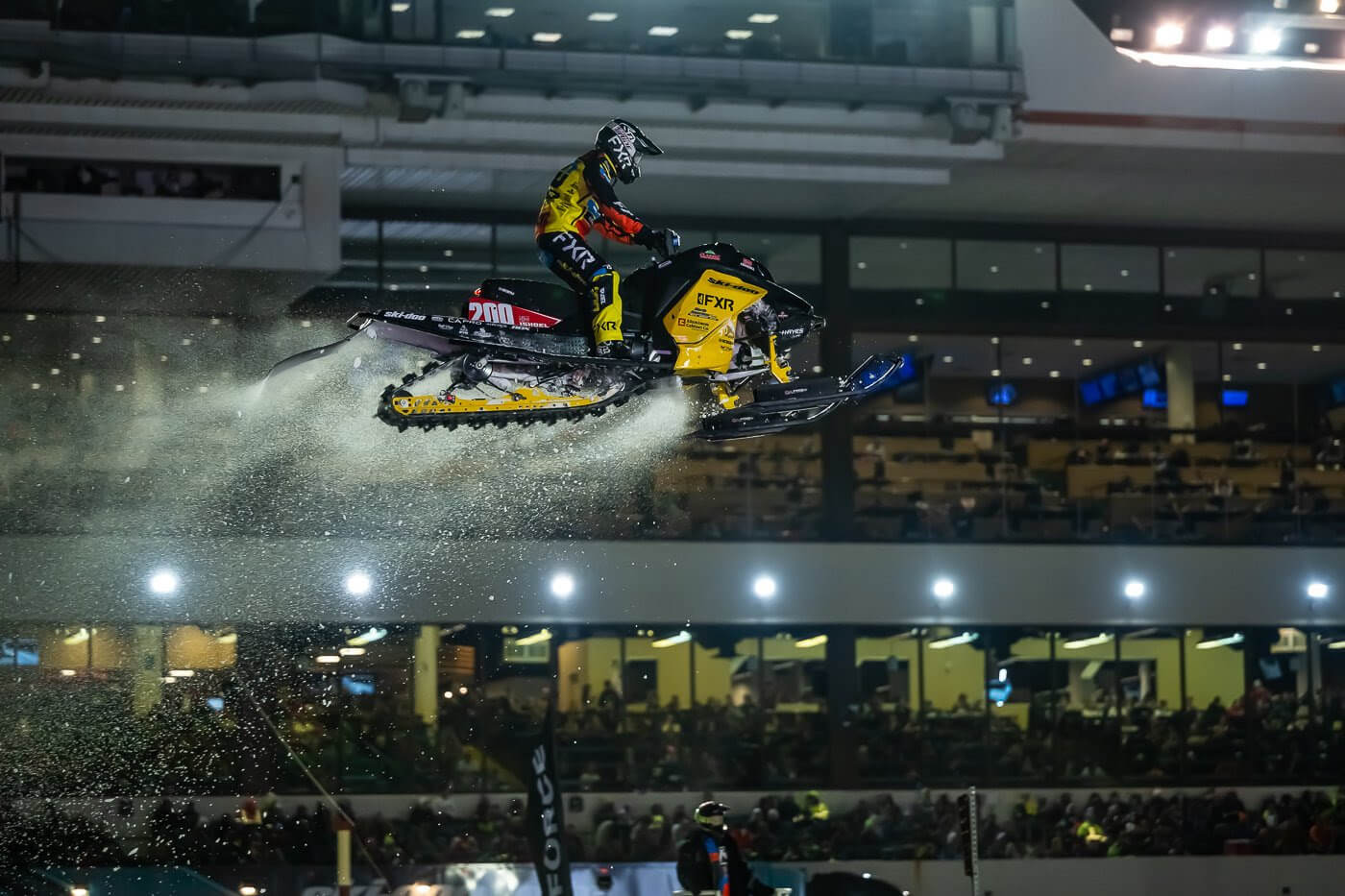 Elias Ishoel Keeps Red Plate After Hard Fought Battles In Minnesota AMSOIL Championship Snocross