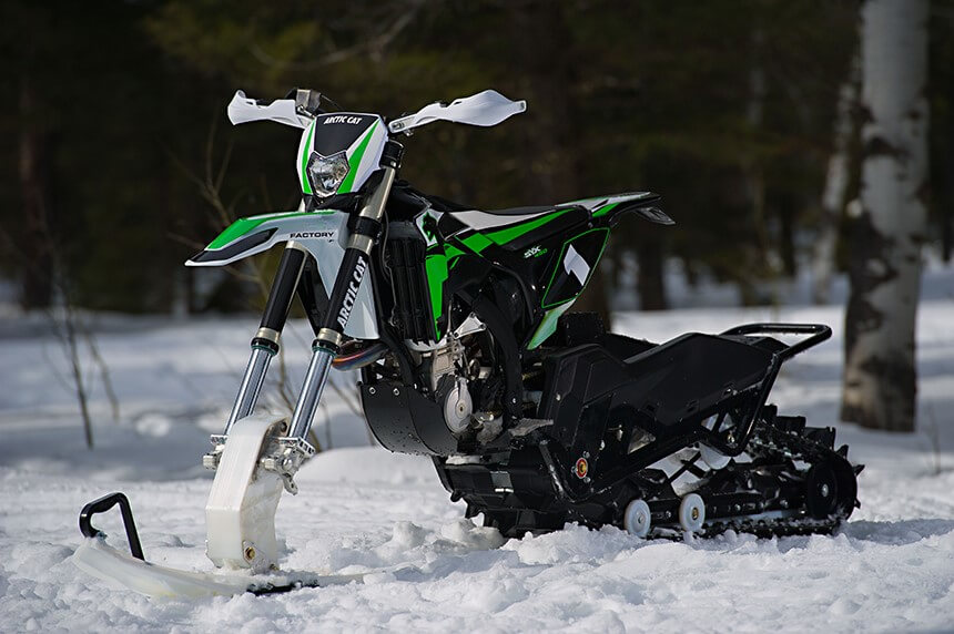 Snow Bike MotoX meets Snocross AMSOIL Championship Snocross