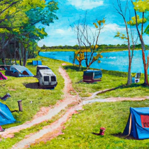Allison Lake Storey Camping Area Illinois Camping Destinations