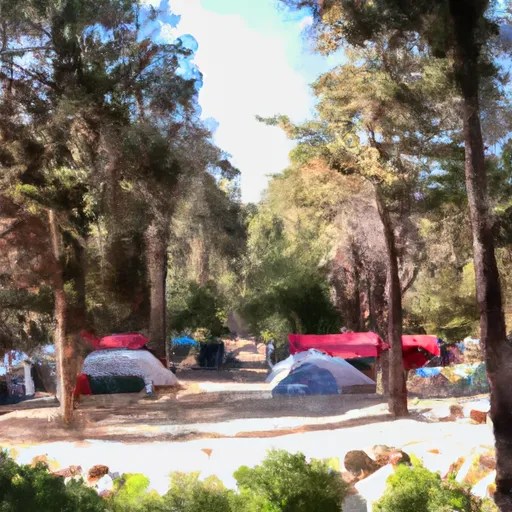 Big Pine Flat Campground Camping Area California Camping Destinations