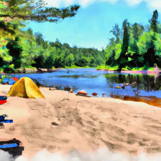 Brule River Camping Area Mississippi Camping Destinations