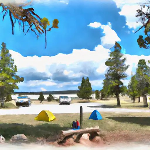 Circle Park Camping Area Wyoming Camping Destinations