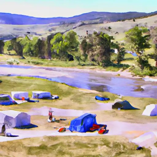 Encampment River Camping Area Wyoming Camping Destinations