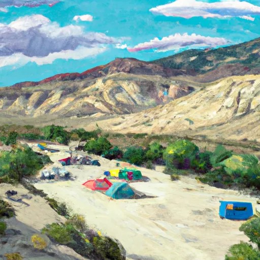 Frenchman Campground Camping Area Nevada Camping Destinations