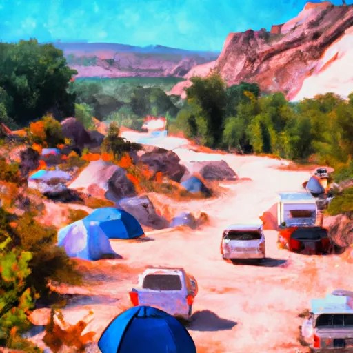 Granite Flat Campground Camping Area Utah Camping Destinations