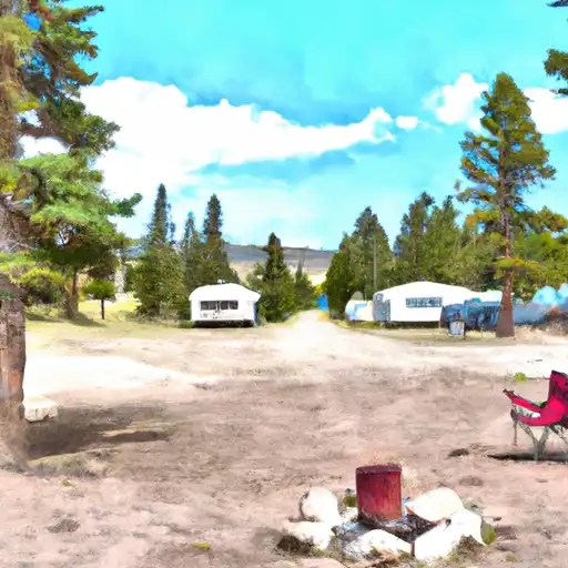 Lost Cabin Camping Area Wyoming Camping Destinations
