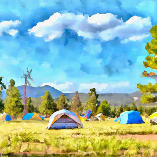 Meadow Ridge Camping Area Colorado Camping Destinations