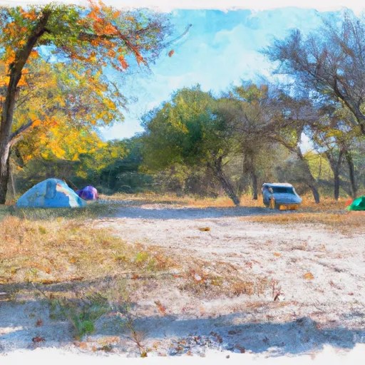 Meridian State Park Camping Area Texas Camping Destinations