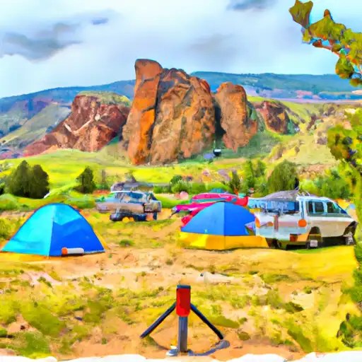 Red Cliff Camping Area Montana Camping Destinations