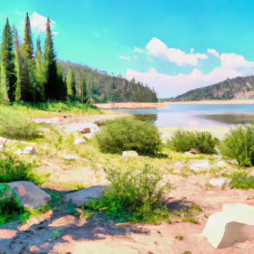 Warner Lake Camping Area Utah Camping Destinations