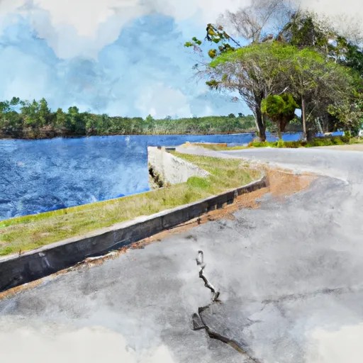 Rodman Dam Road, Palatka Boat Launch Florida Putins & Takeouts