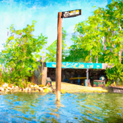 Kettle Moraine Lake Nansea'S Tiki Bar Boat Launch Wisconsin Put