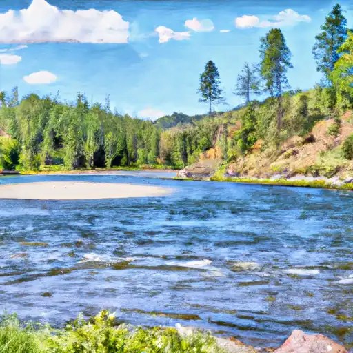 Blackfoot River Levels 68 of Normal Streamflow Discharge