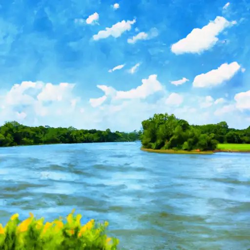 Chariton River Levels 15 Of Normal Streamflow Discharge