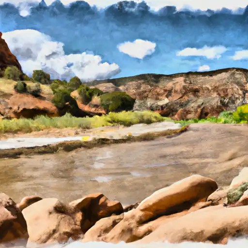 Dolores River Levels 84 of Normal Streamflow Discharge