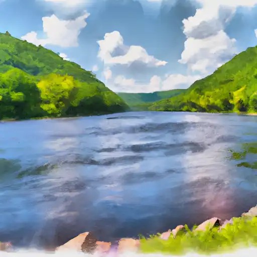 Lackawaxen River Levels 15 of Normal Streamflow Discharge