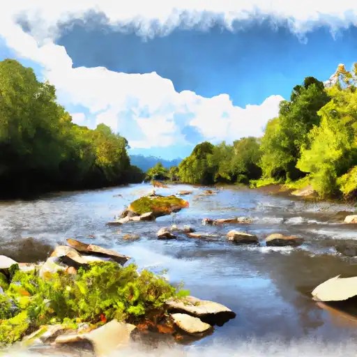 Languille River Levels 134 of Normal Streamflow Discharge