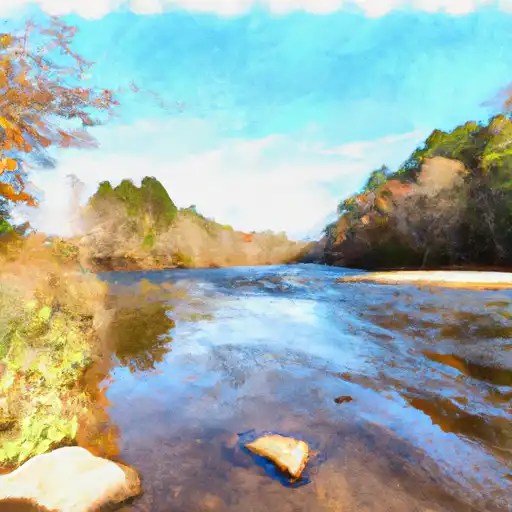 North Anna River Levels 21 of Normal Streamflow Discharge