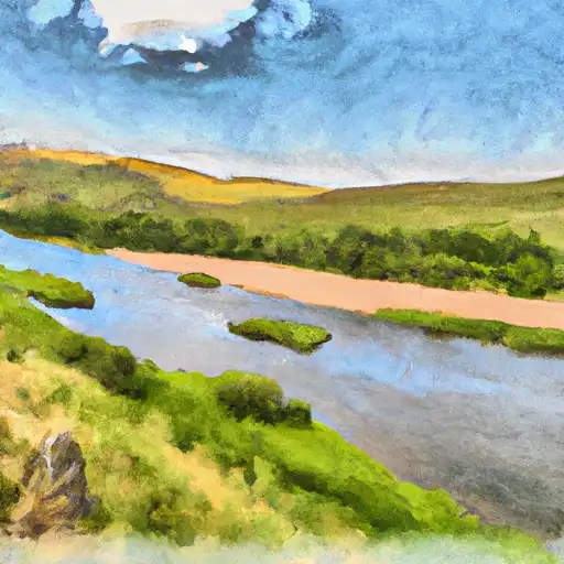 North Loup River Levels 100 of Normal Streamflow Discharge