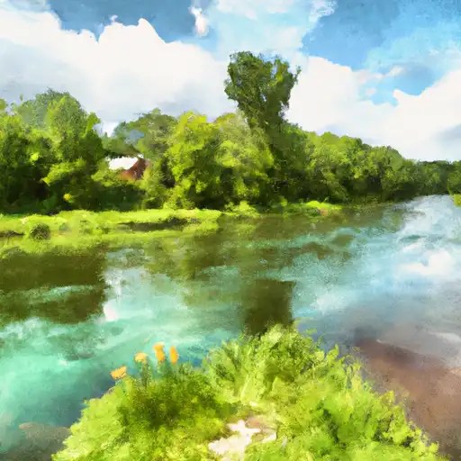 Roseau River Levels 80 of Normal Streamflow Discharge