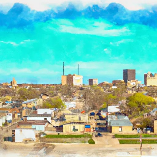 Eden Index for Dodge City, Kansas Snoflo