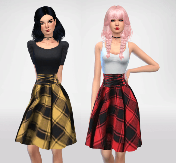 Sims 4 CC Clothes Skirts