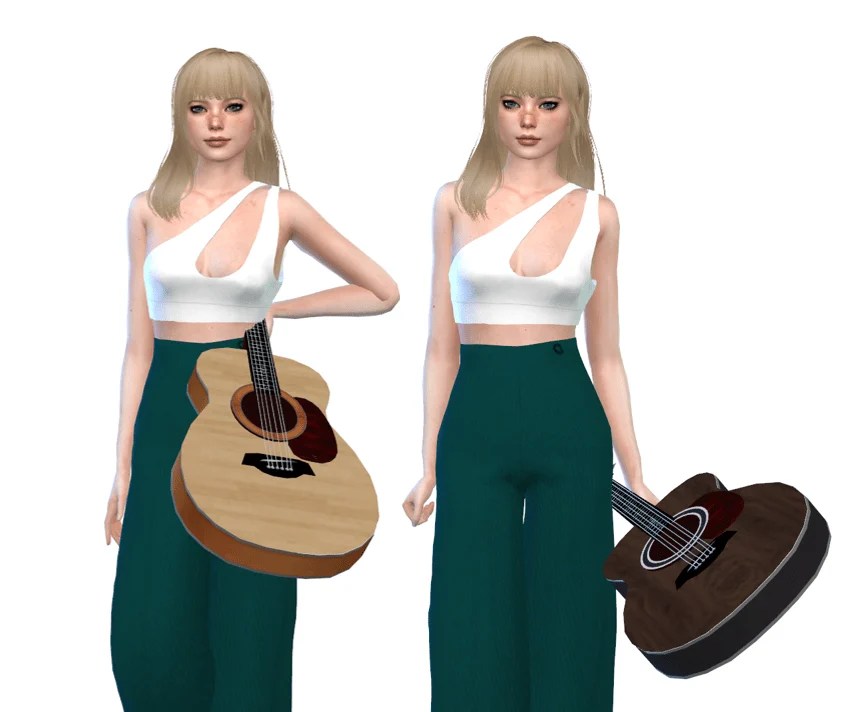 Awesome Guitar Custom Content for the Sims 4 — SNOOTYSIMS