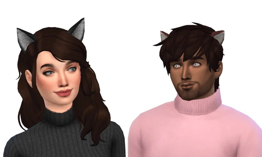 Latest Cat Ears Custom Content for the Sims 4 — SNOOTYSIMS