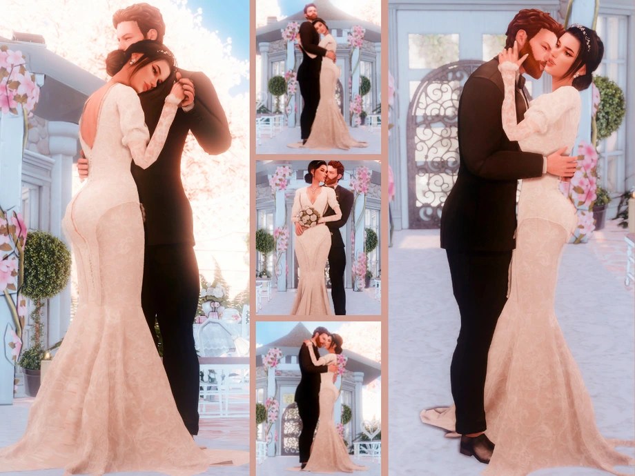 25 Best Wedding Poses For Sims 4 (Download Links Included) — SNOOTYSIMS