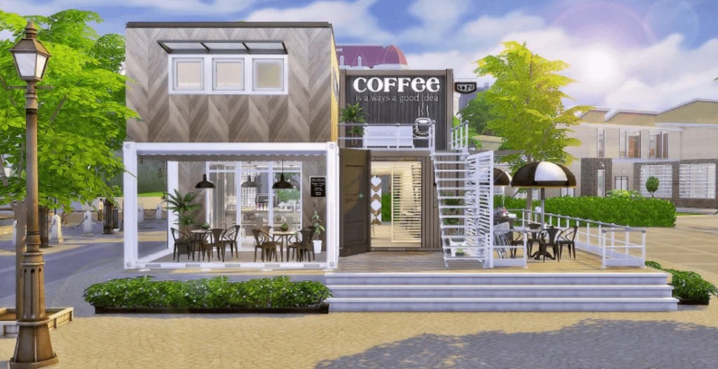 Most Sims 4 Coffee Shop mod& CC