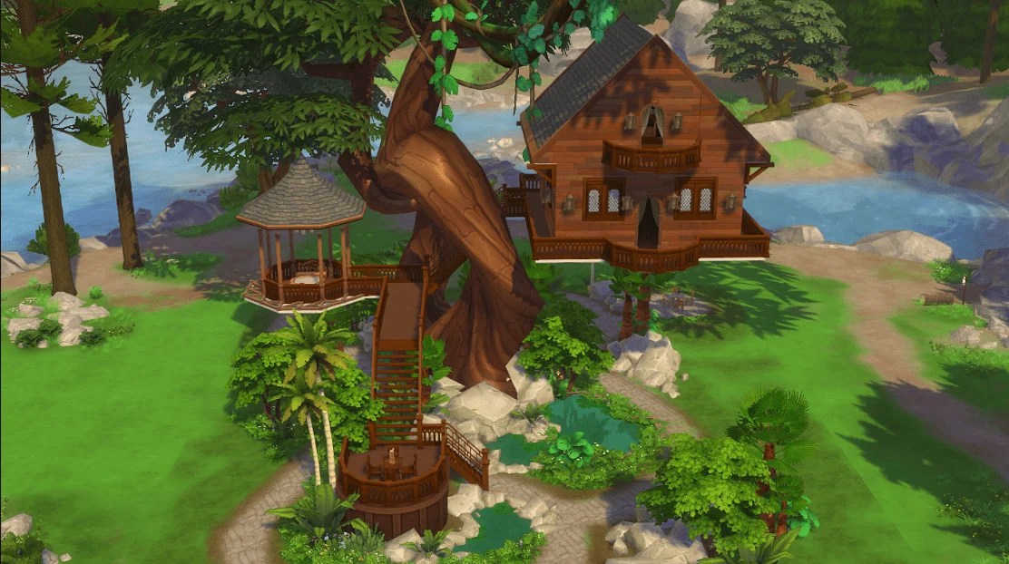 Sims 4 Treehouse to Enjoy with your Sims!